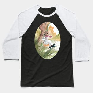 Ratty watercolour painting 02/02/23 - Children's book inspired designs Baseball T-Shirt